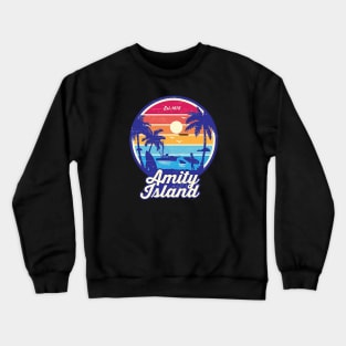 island amity shark Crewneck Sweatshirt